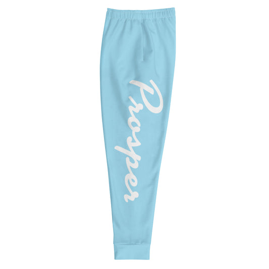 Baby Blue Single Print Jogger Sweatpants