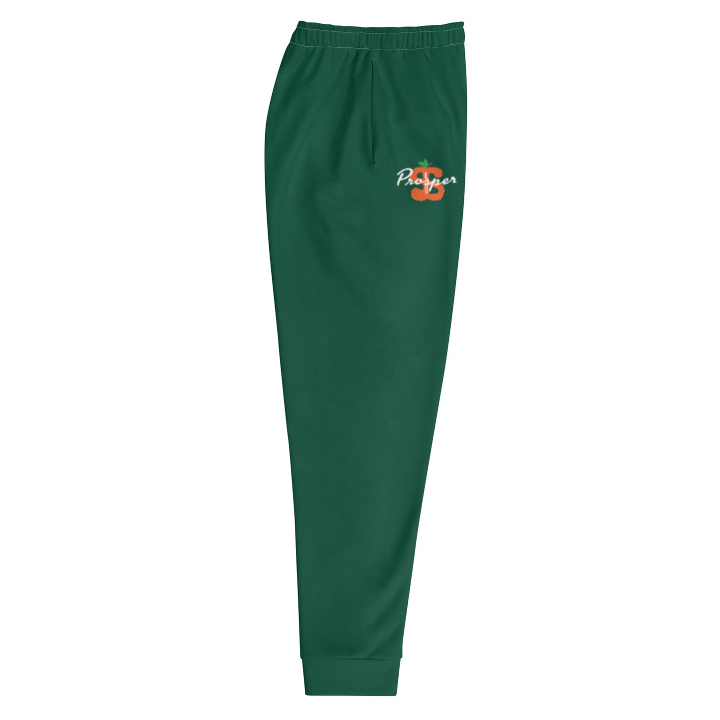 Green Double Print Jogger Sweatpants