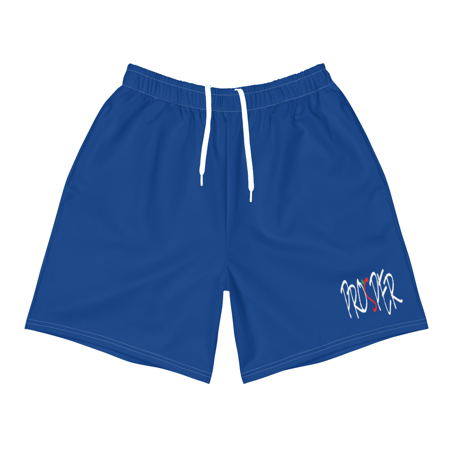 Blue Prosper Athletic Shorts